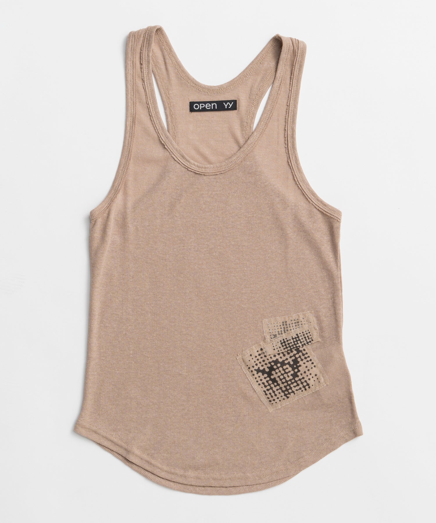 OPEN YY YY PATCH LOUNGE SLEEVELESS