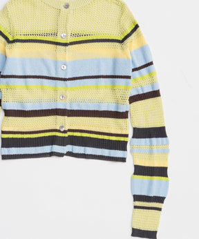 【26SPRING PRE-ORDER】Mesh Border Cardigan