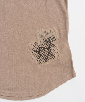 OPEN YY YY PATCH LOUNGE SLEEVELESS