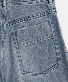 Double Pocket Color Denim