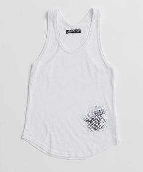 OPEN YY YY PATCH LOUNGE SLEEVELESS