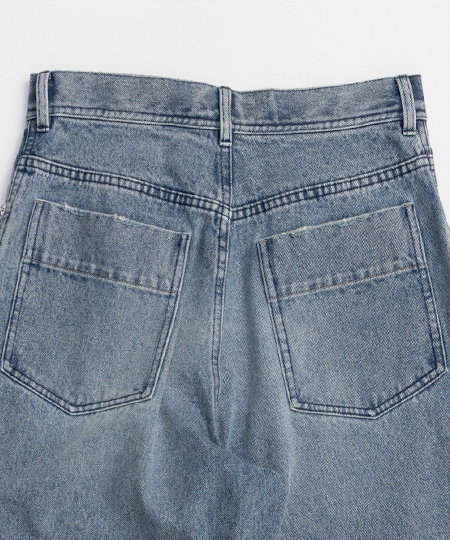 Double Pocket Color Denim