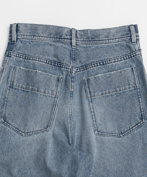 Double Pocket Color Denim