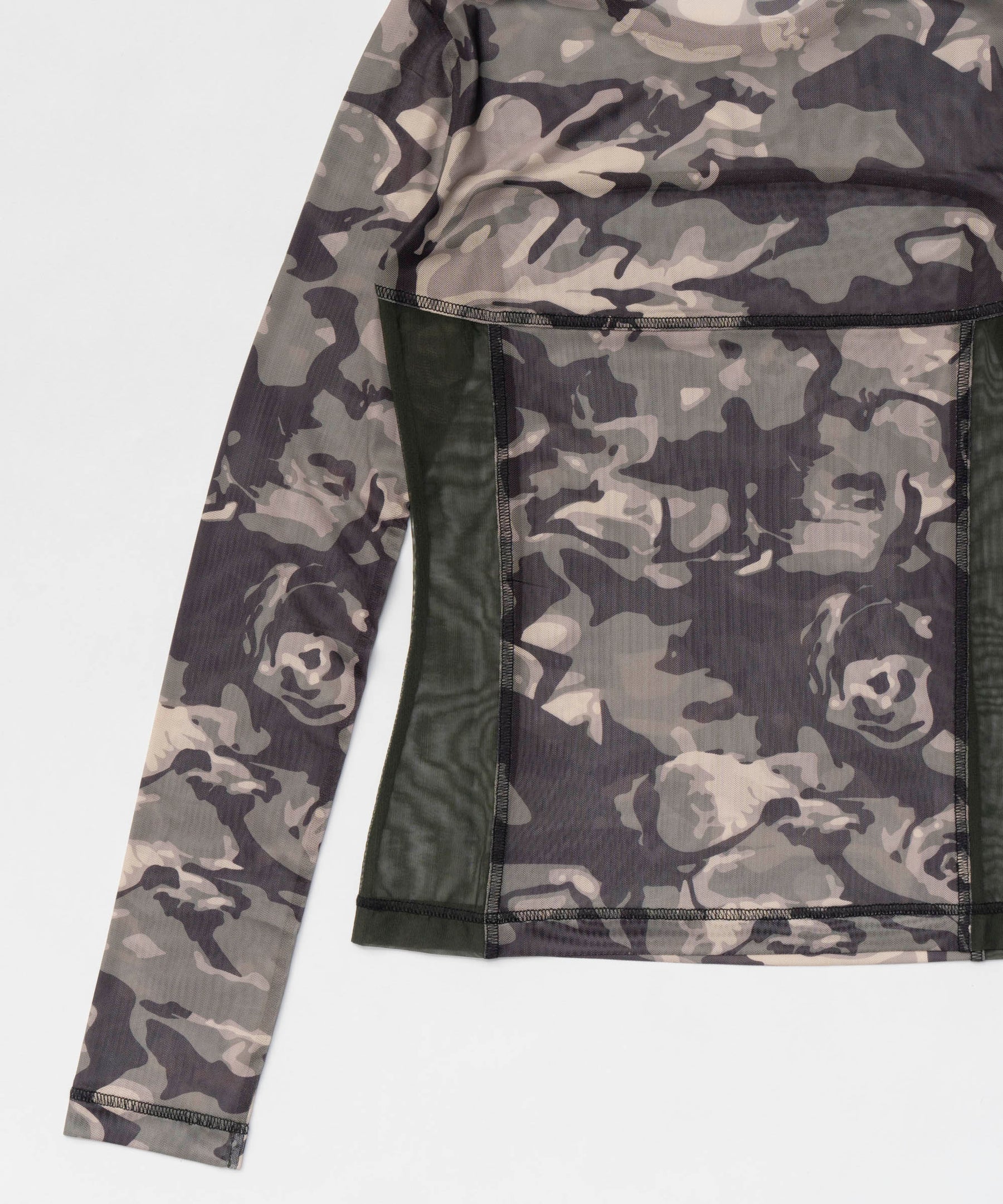 【25SPRING PRE-ORDER】Camouflage Mesh Fabric Inner Tops