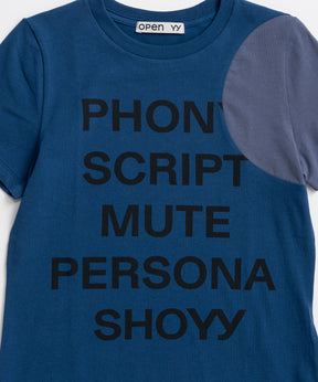 OPEN YY YY DOT TYPO TEE