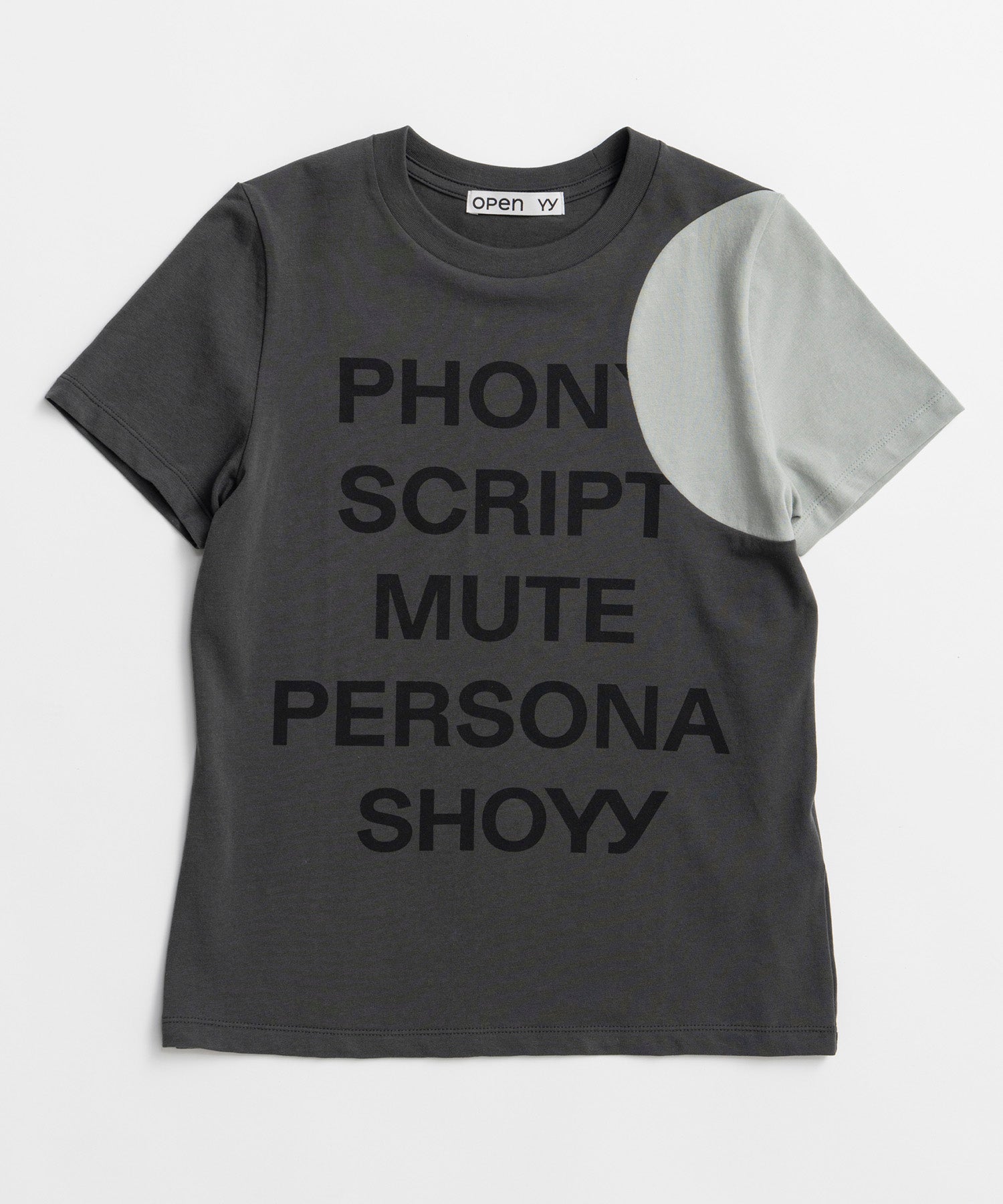 OPEN YY YY DOT TYPO TEE