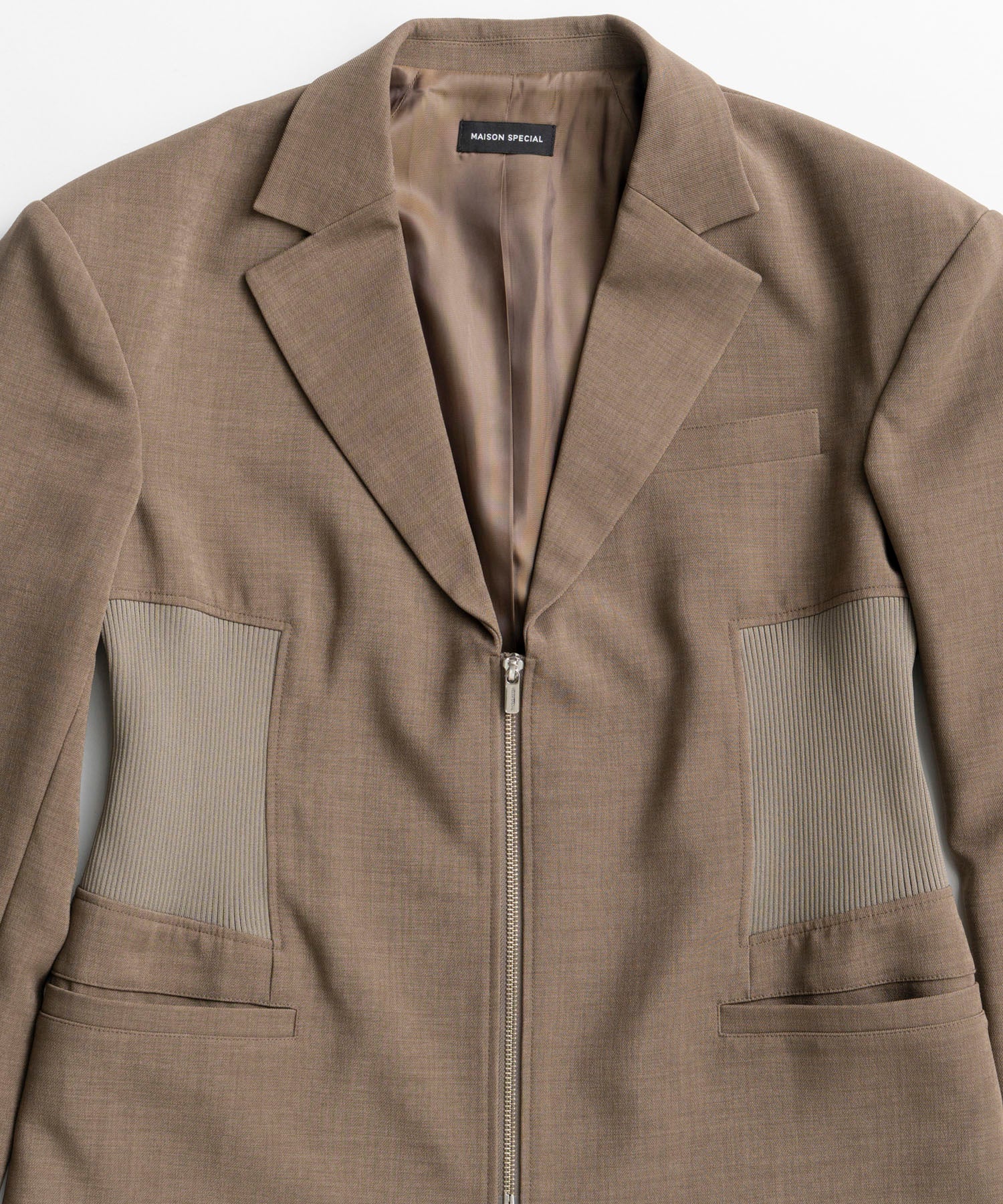 【26AUTUMN PRE-ORDER】Oversized Jacket with Ribbed Waist
