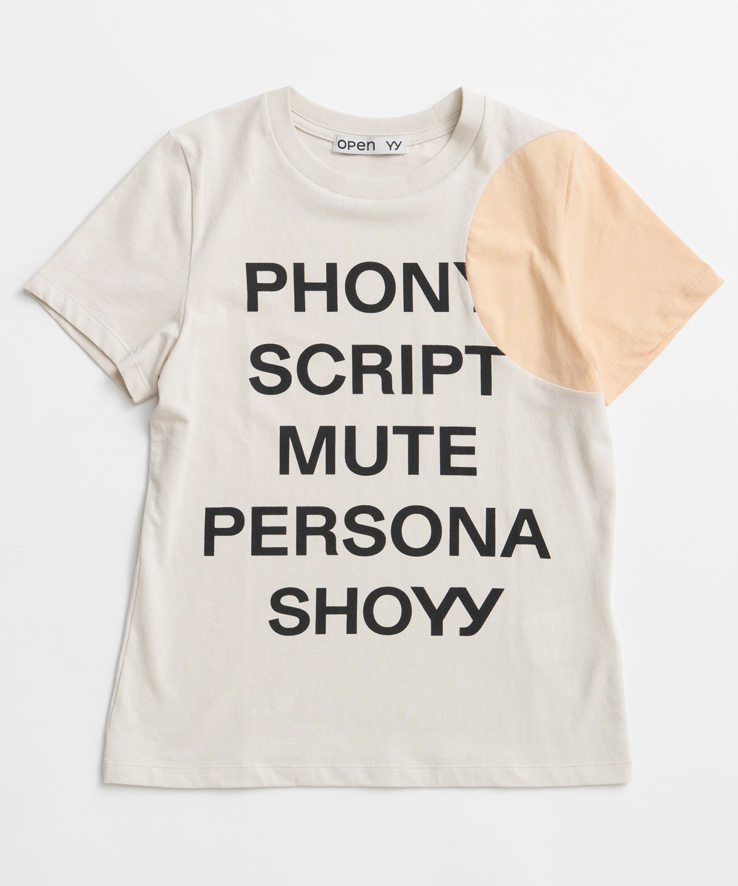 OPEN YY YY DOT TYPO TEE