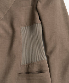 【26AUTUMN PRE-ORDER】Oversized Jacket with Ribbed Waist