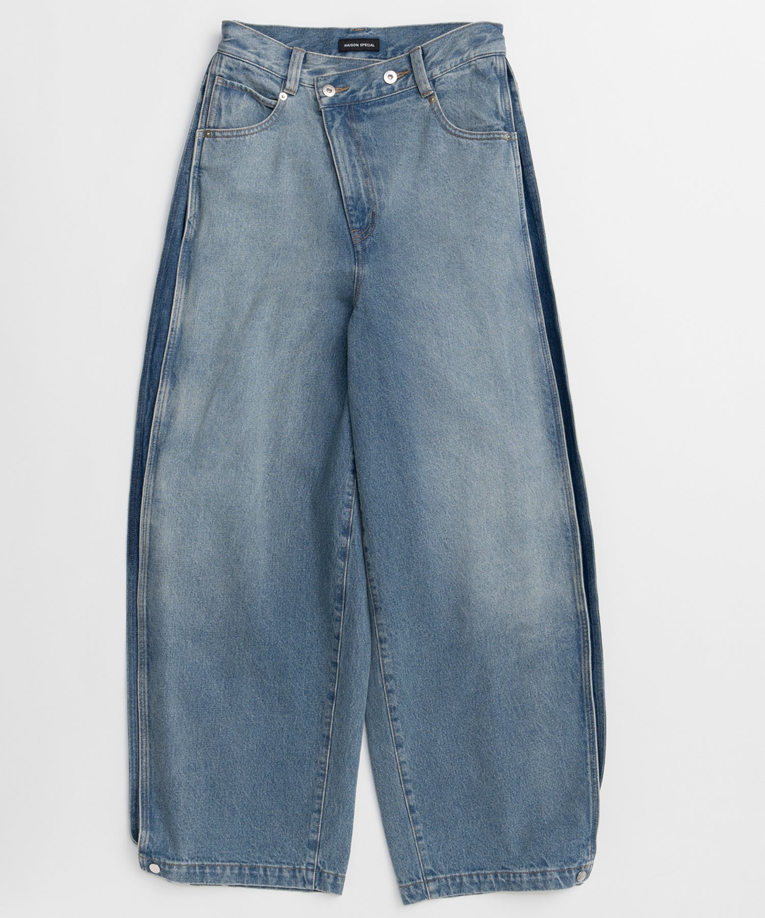 【26SPRING PRE-ORDER】Side-Tuck Cocoon Denim Pants