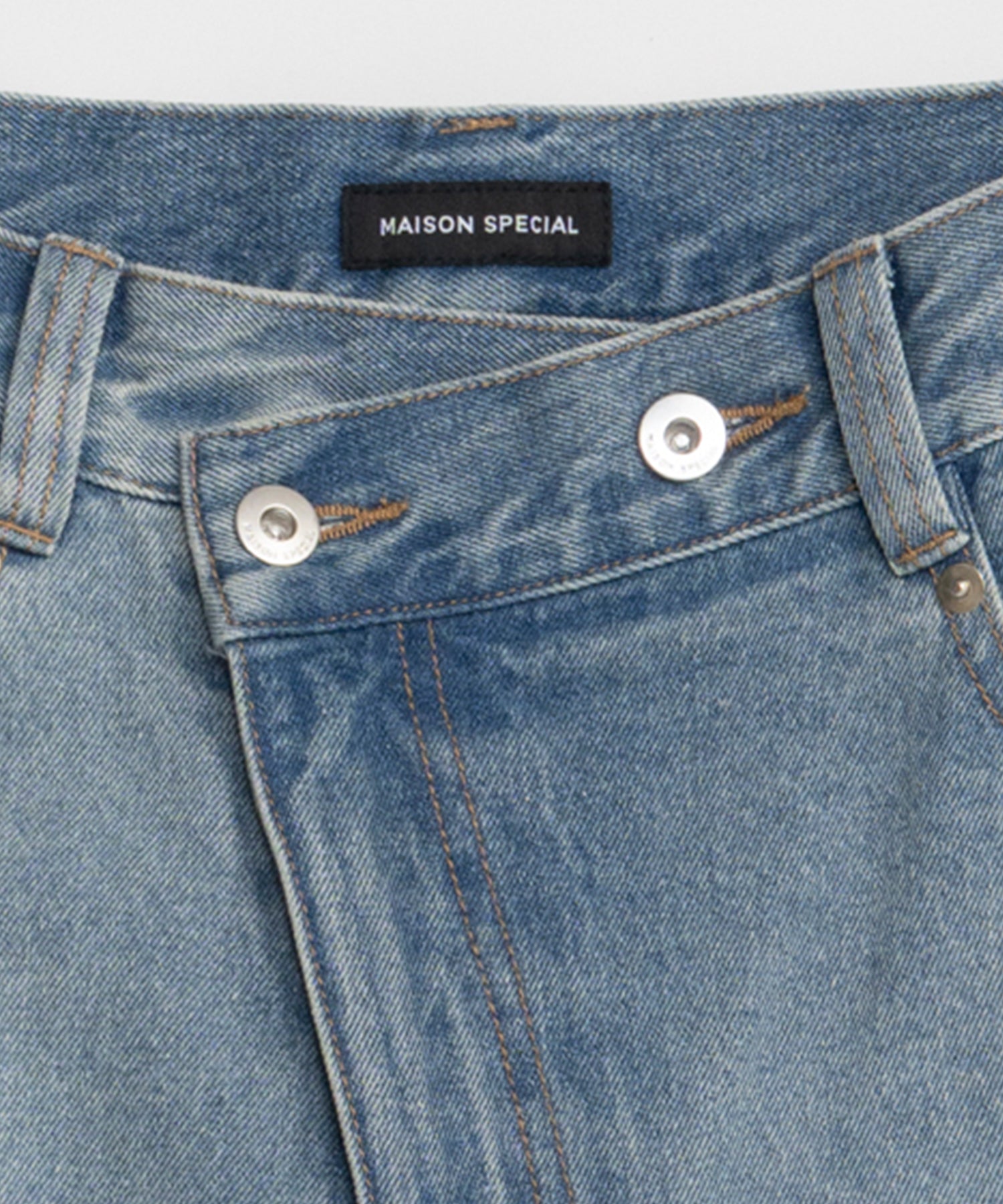 【26SPRING PRE-ORDER】Side-Tuck Cocoon Denim Pants