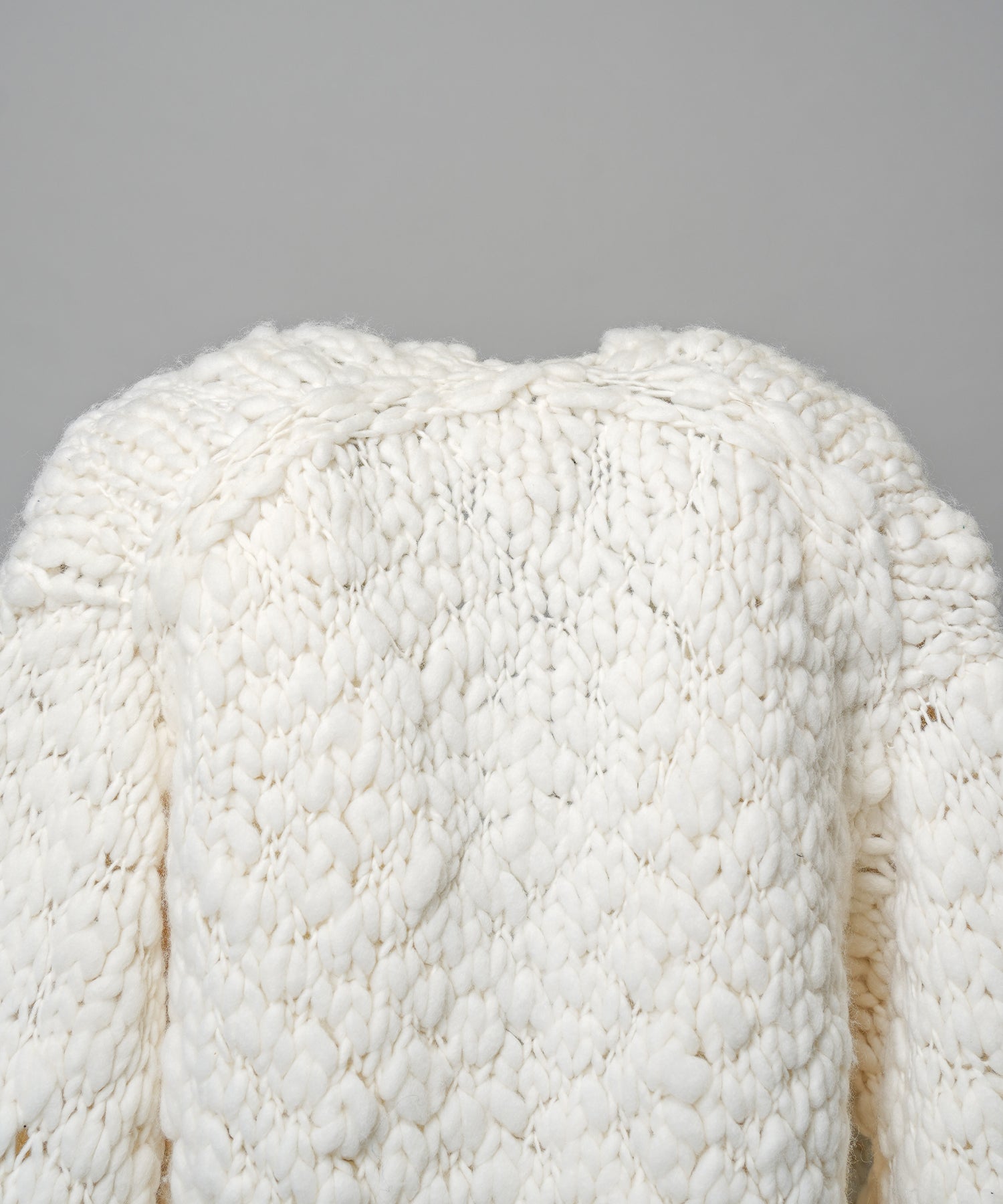 [25AW PRE-ORDER] Fade Yarn Prime-Over Full Zip Knit