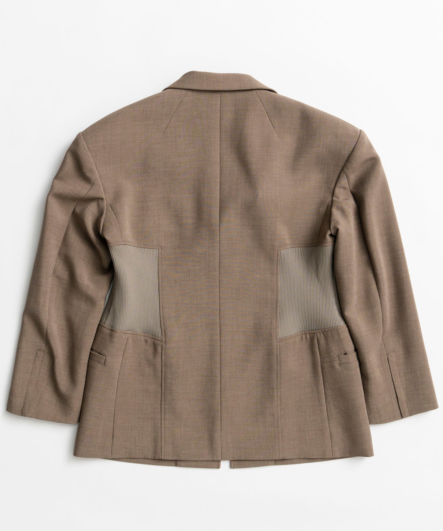 【26AUTUMN PRE-ORDER】Oversized Jacket with Ribbed Waist