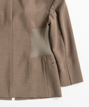 【26AUTUMN PRE-ORDER】Oversized Jacket with Ribbed Waist