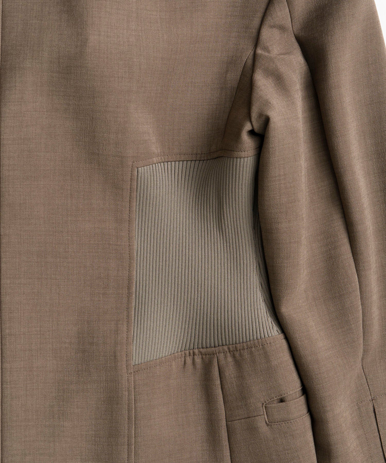 【26AUTUMN PRE-ORDER】Oversized Jacket with Ribbed Waist