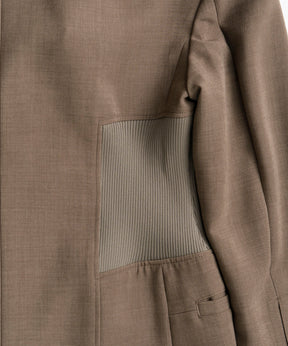 【26AUTUMN PRE-ORDER】Oversized Jacket with Ribbed Waist