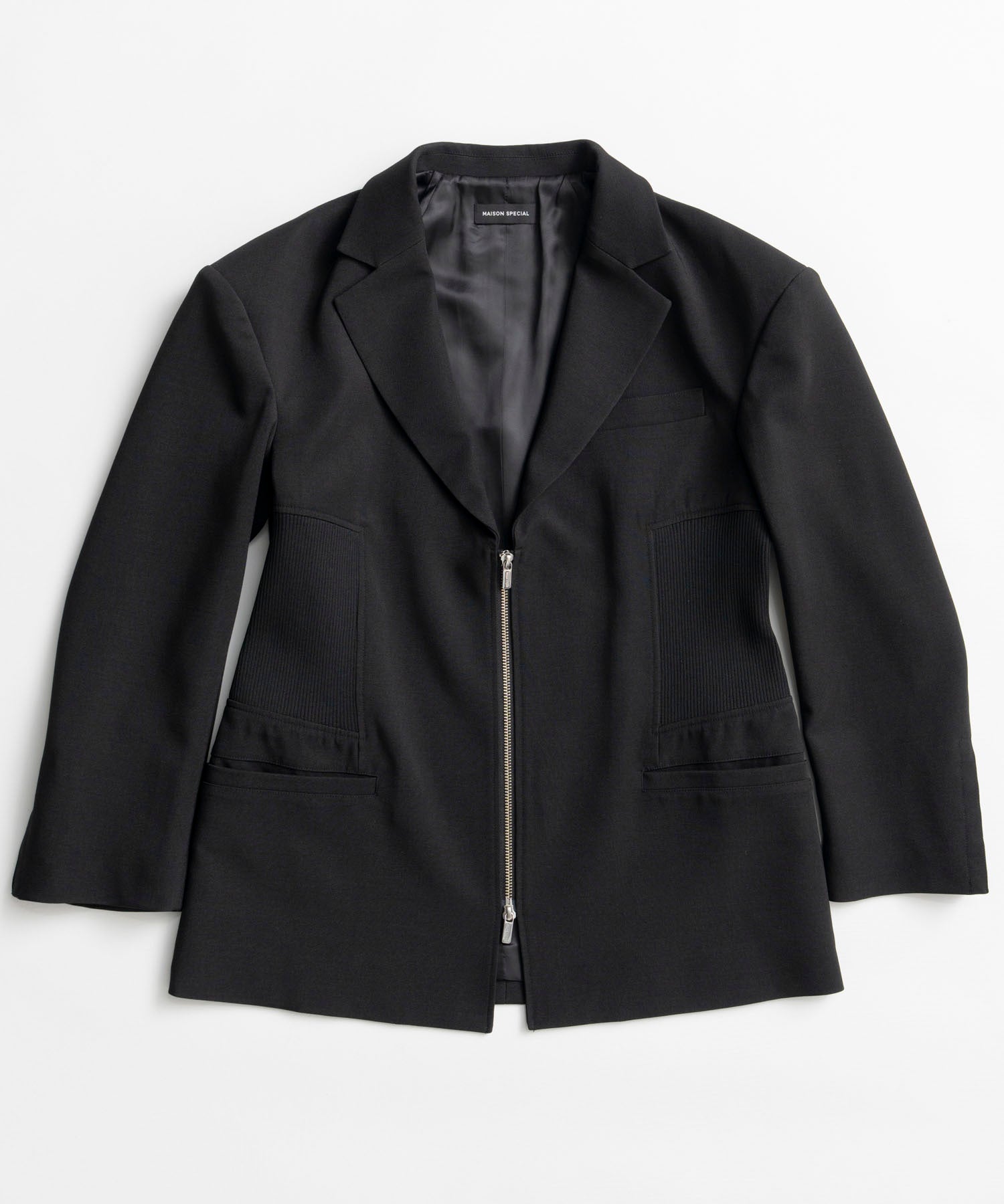【26AUTUMN PRE-ORDER】Oversized Jacket with Ribbed Waist