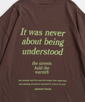 【2026Summer PRE-ORDER】Message Oversized T-Shirt