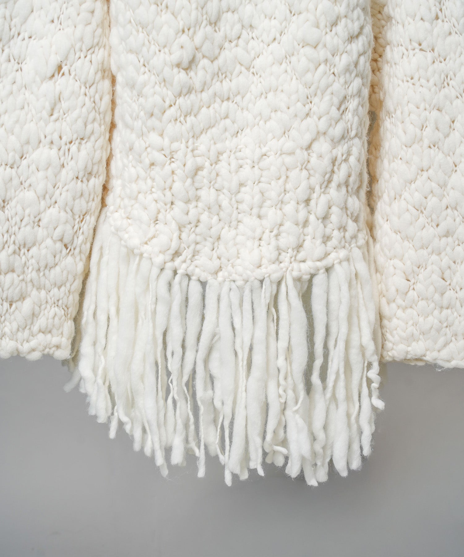 [25AW PRE-ORDER] Fade Yarn Prime-Over Full Zip Knit