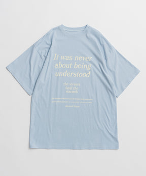 【2026Summer PRE-ORDER】Message Oversized T-Shirt