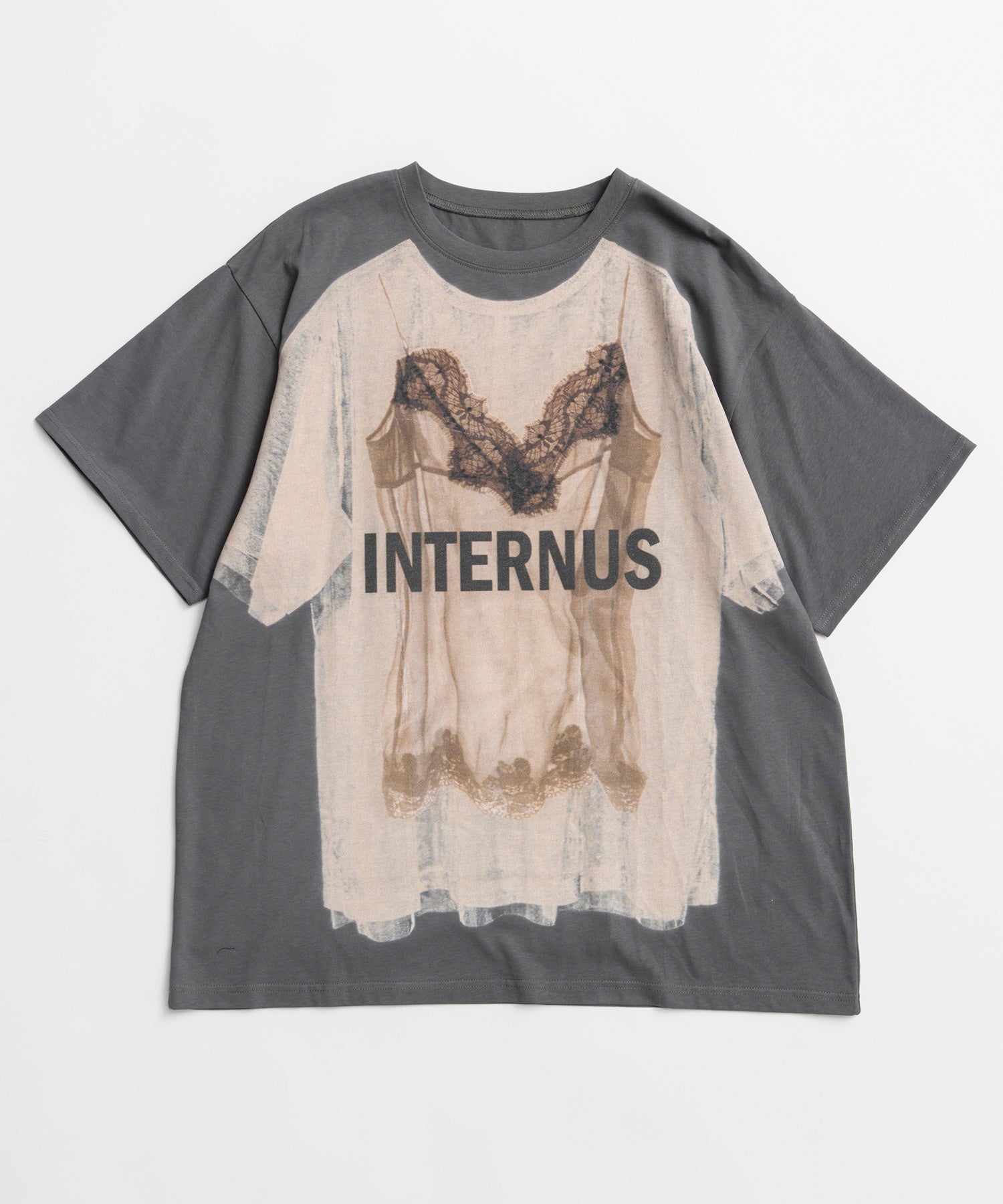 【2026Summer PRE-ORDER】Lingerie Trompe l'oeil T-Shirt