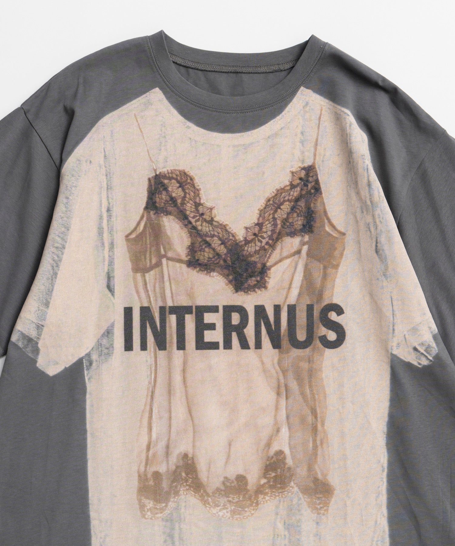 【2026Summer PRE-ORDER】Lingerie Trompe l'oeil T-Shirt