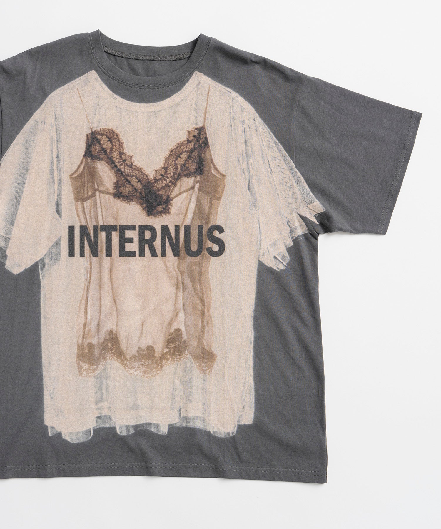【2026Summer PRE-ORDER】Lingerie Trompe l'oeil T-Shirt