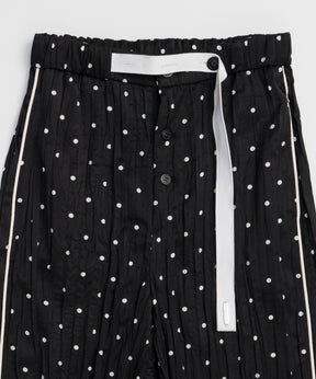 [26SPRING PRE-ORDER] 벨티드 파자마 팬츠