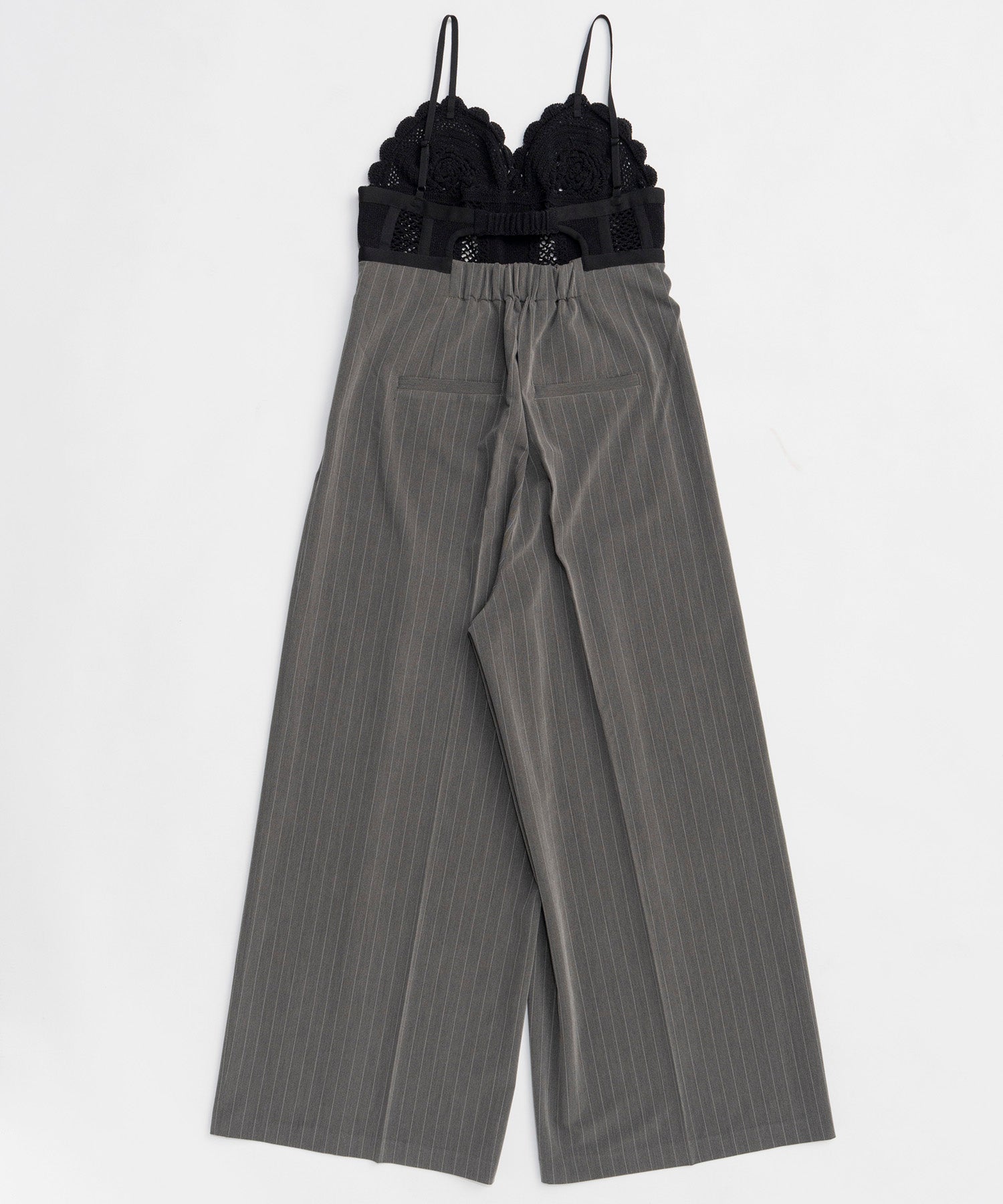 【26SPRING PRE-ORDER】Crochet Bustier Jumpsuit