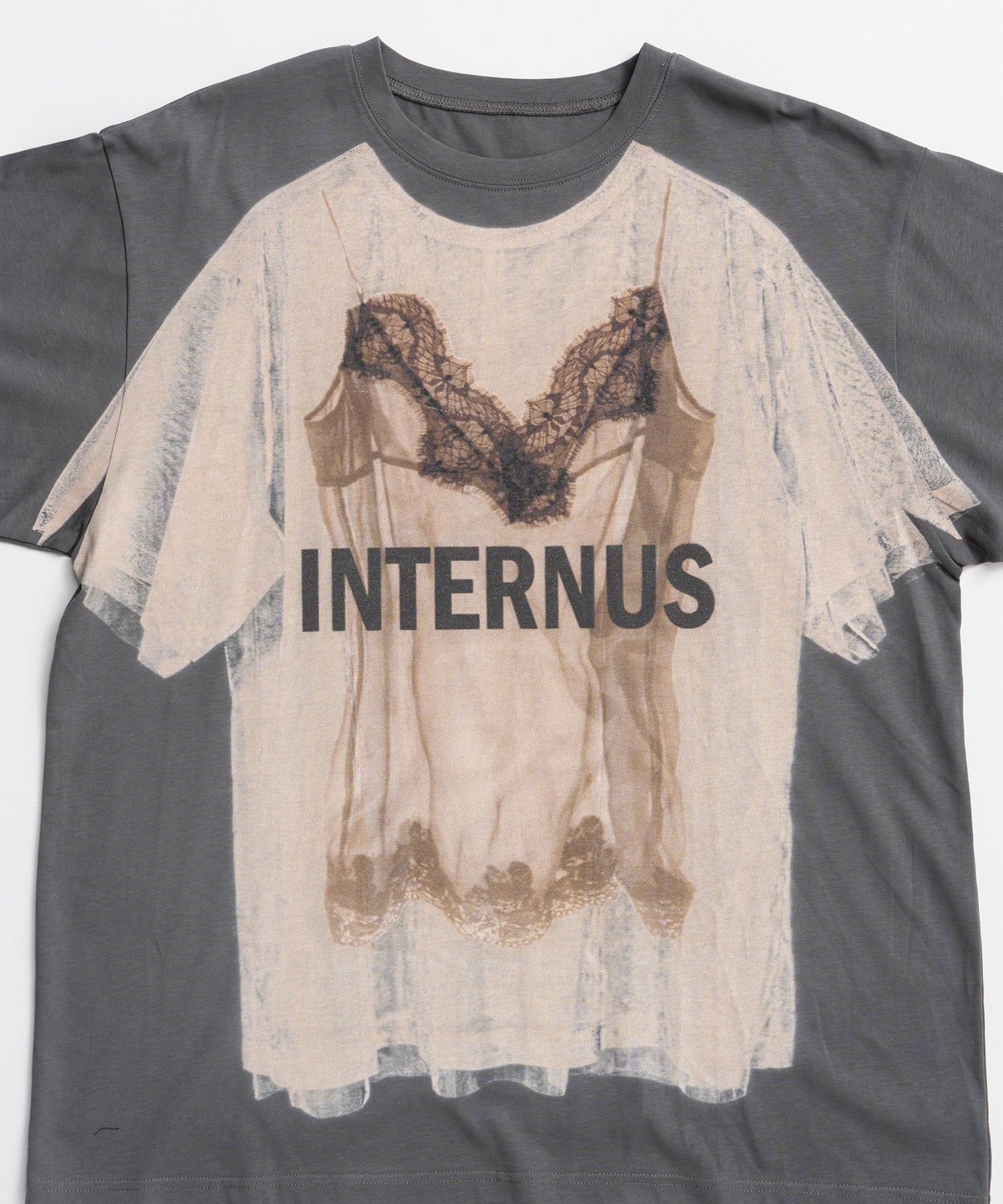 【2026Summer PRE-ORDER】Lingerie Trompe l'oeil T-Shirt