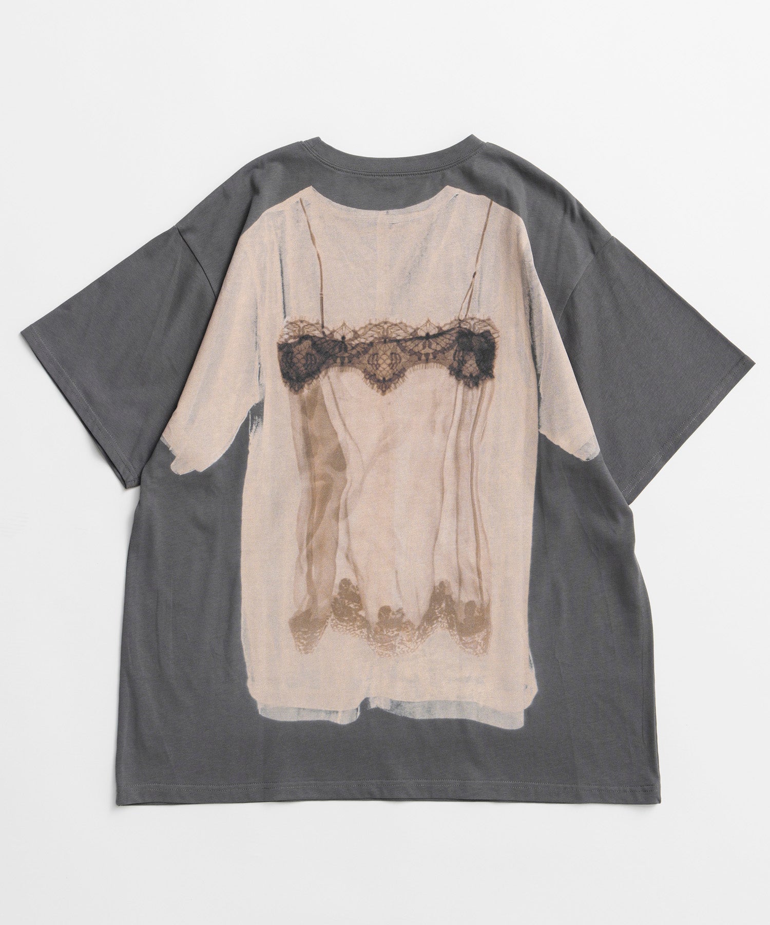 【2026Summer PRE-ORDER】Lingerie Trompe l'oeil T-Shirt