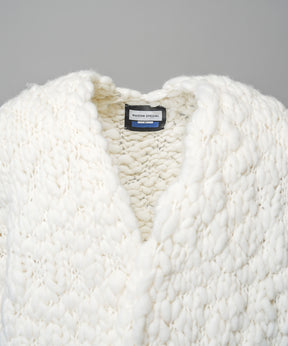 [25AW PRE-ORDER] Fade Yarn Prime-Over Full Zip Knit