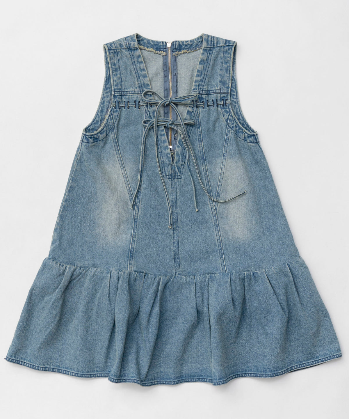 【25SPRING PRE-ORDER】Denim Mini Dress