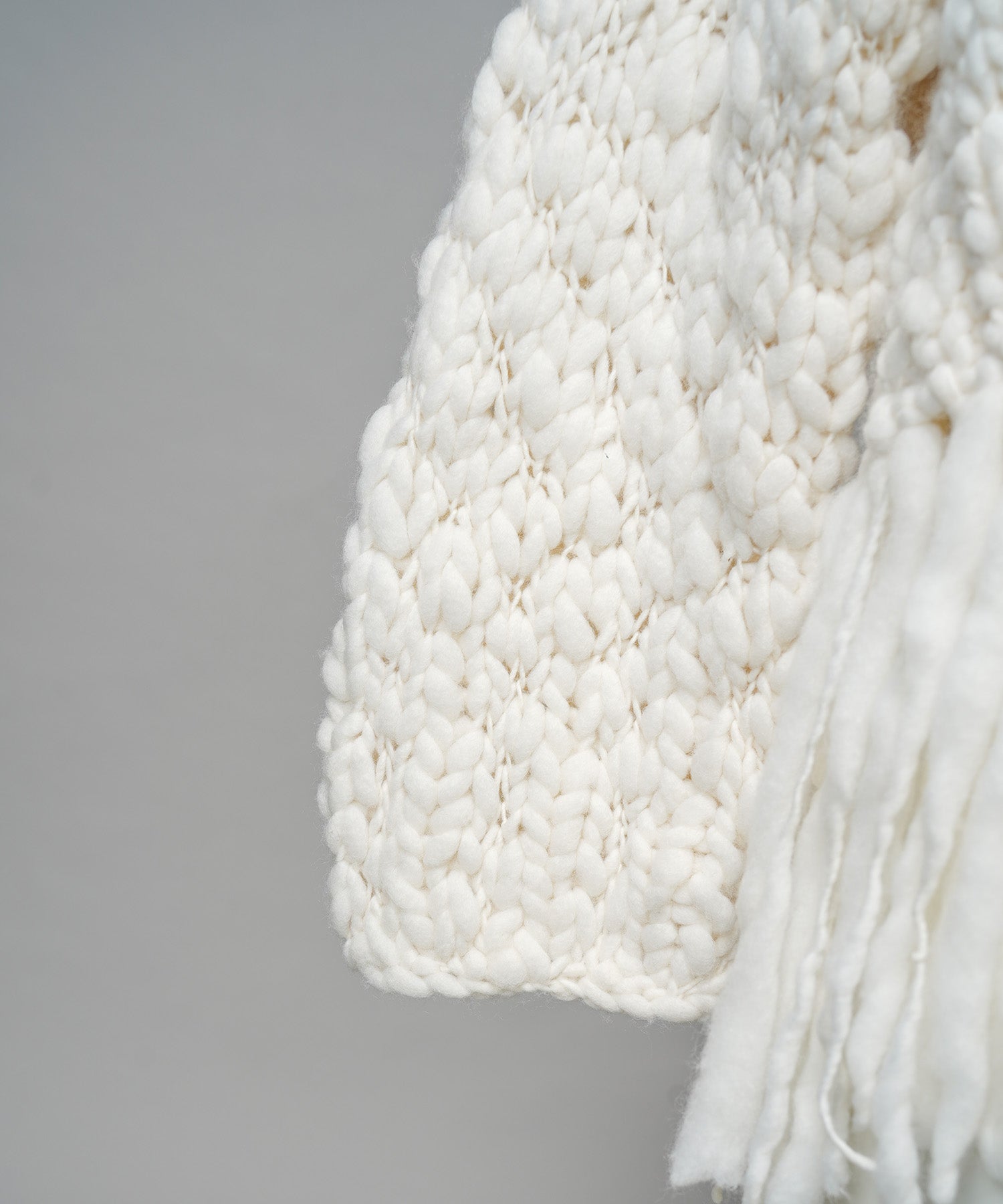 [25AW PRE-ORDER] Fade Yarn Prime-Over Full Zip Knit