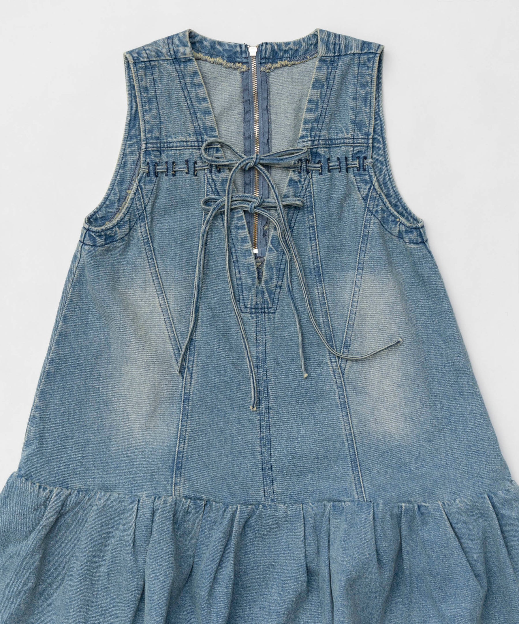 【25SPRING PRE-ORDER】Denim Mini Dress