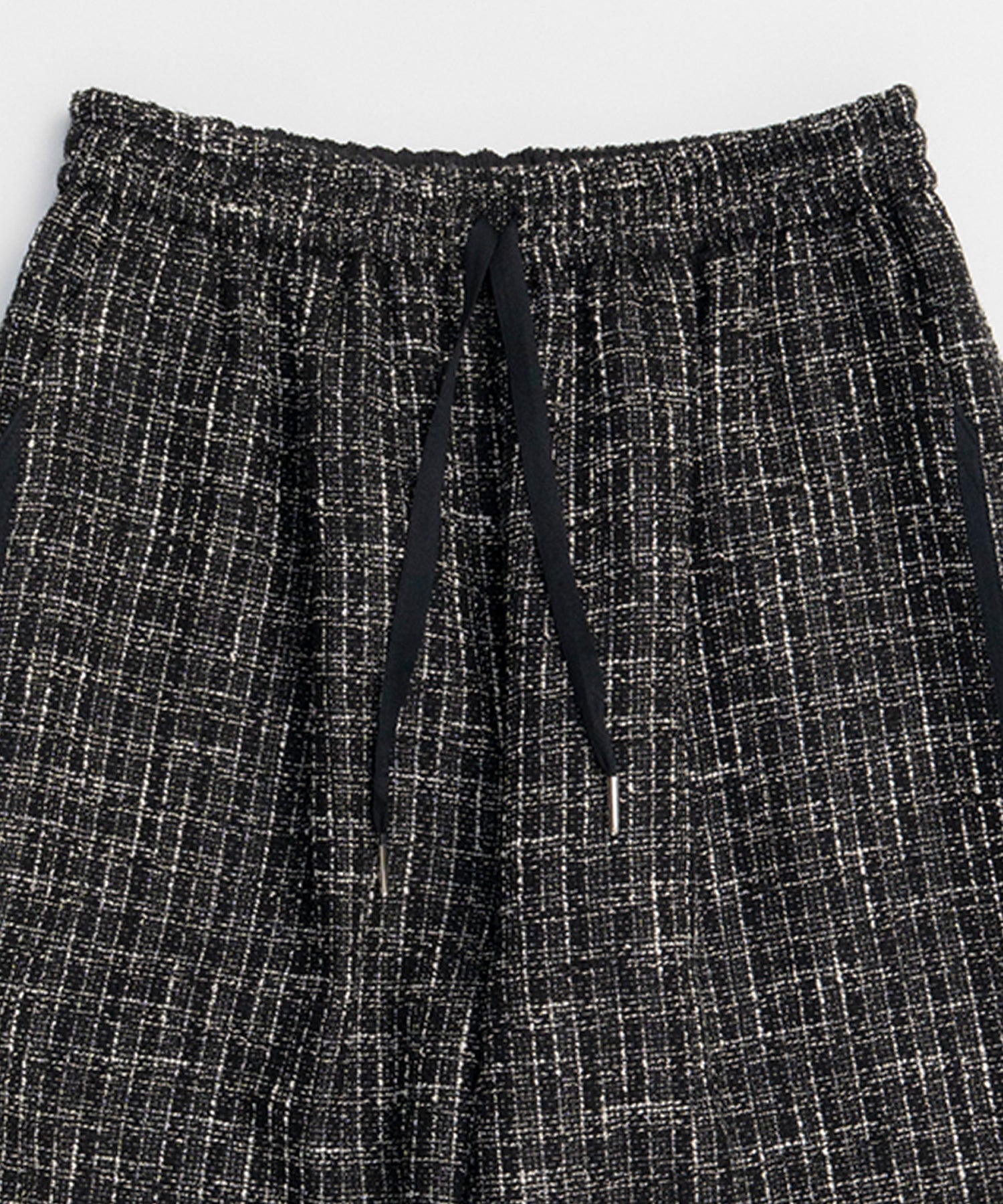 【26SPRING PRE-ORDER】Side-Lined Tweed Easy Pants