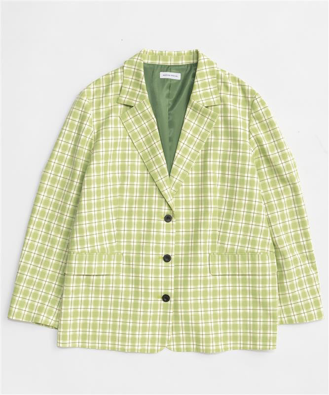 【26SPRING PRE-ORDER】Multi-Way Check Jacket