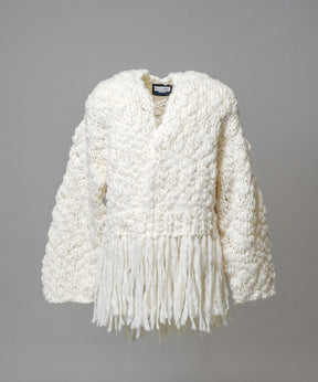 [25AW PRE-ORDER] Fade Yarn Prime-Over Full Zip Knit