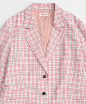 【26SPRING PRE-ORDER】Multi-Way Check Jacket