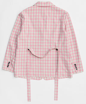 【26SPRING PRE-ORDER】Multi-Way Check Jacket