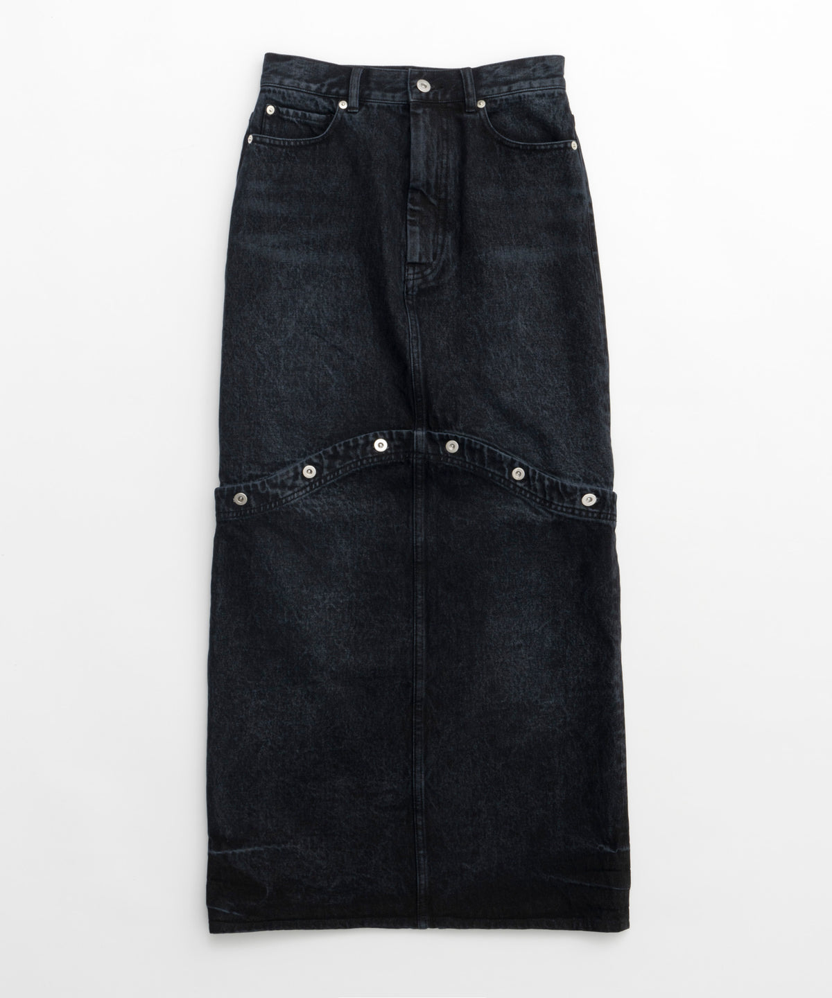 【SALE】2way Length Denim Skirt