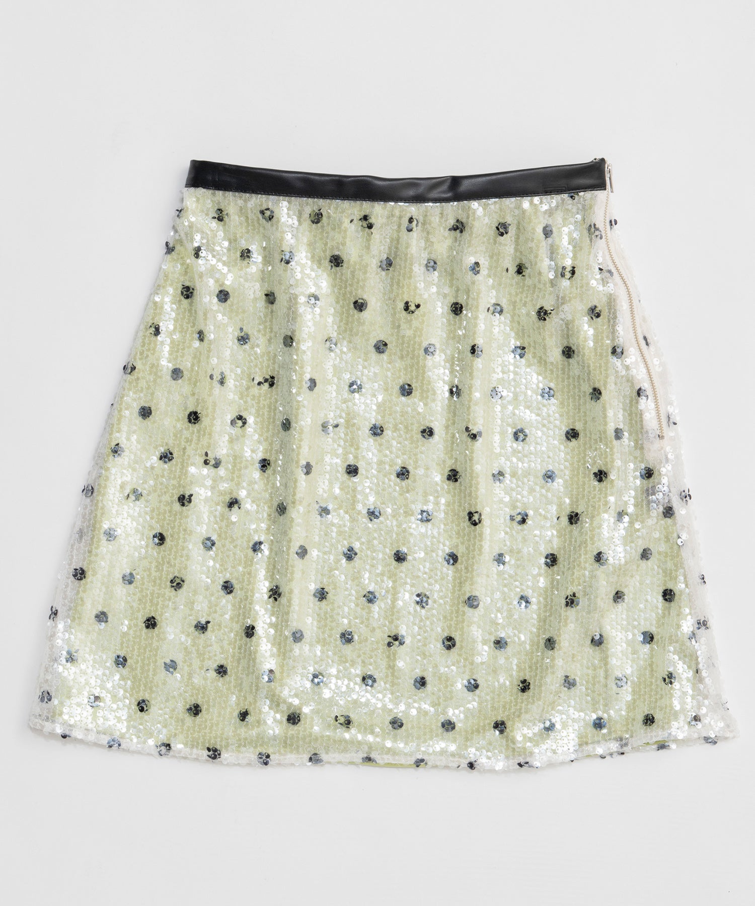 [26SPRING预购] 圆点氨纶迷你裙