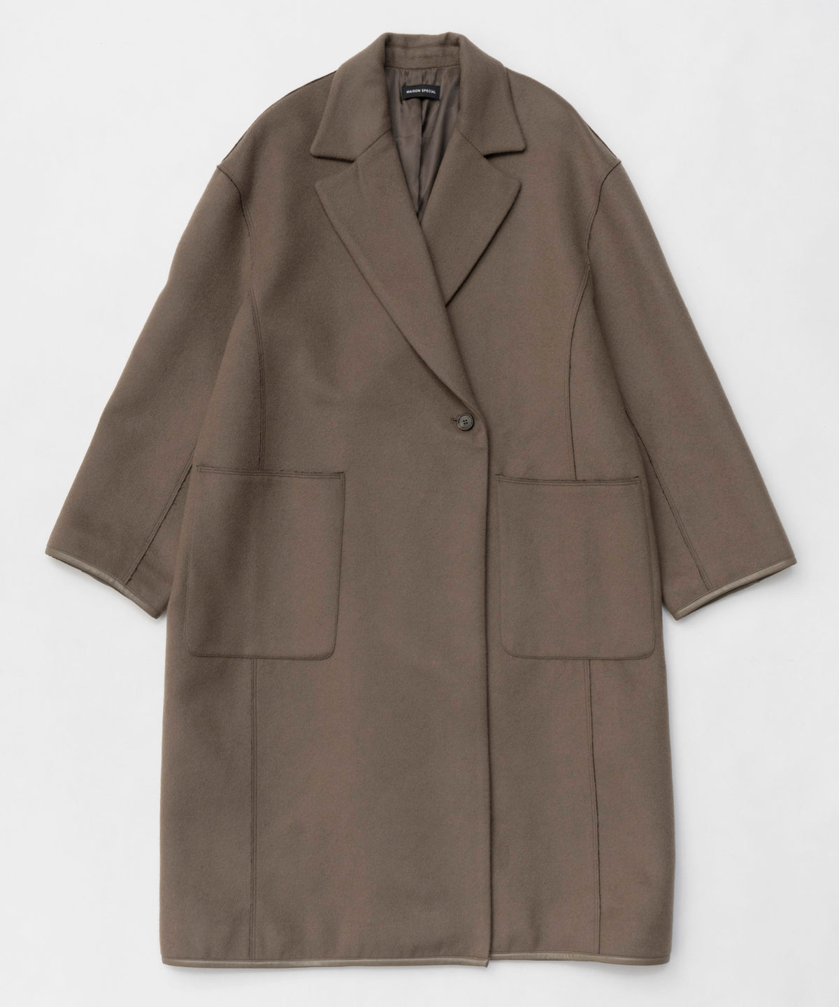 [24Autumn PRE-ORDER] Cashmere Beaver Chester Coat