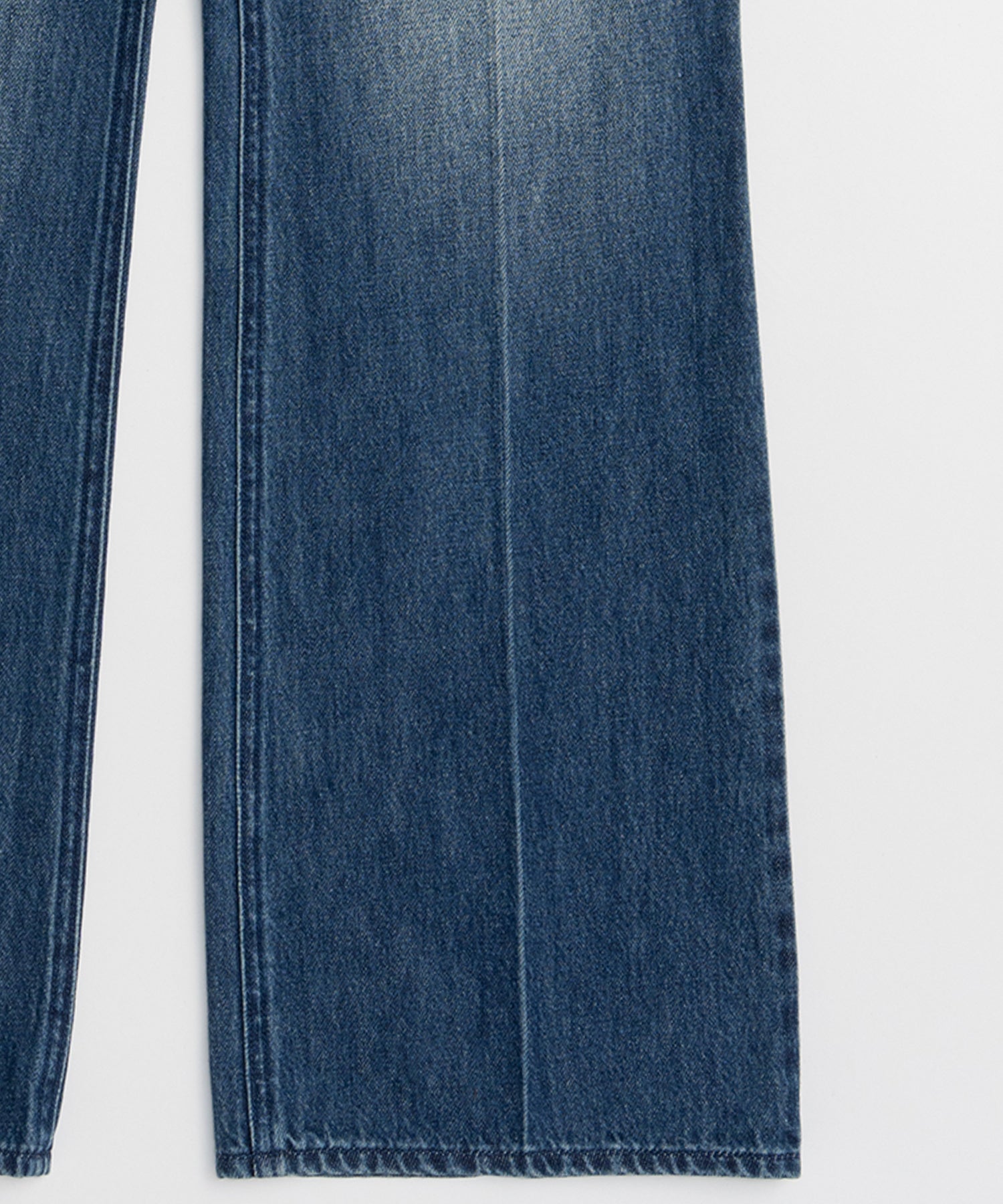 [26SPRING PRE-ORDER] 레이어드 스커트 데님 팬츠