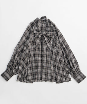 【26SPRING PRE-ORDER】V-neck voluminous blouse