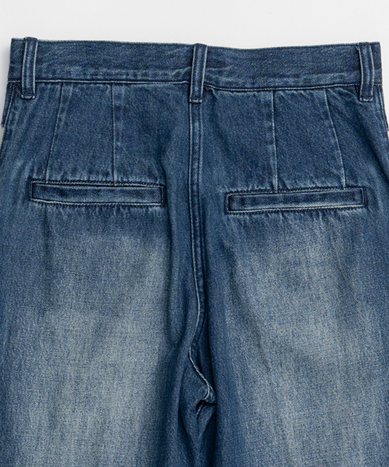 [26SPRING PRE-ORDER] 레이어드 스커트 데님 팬츠