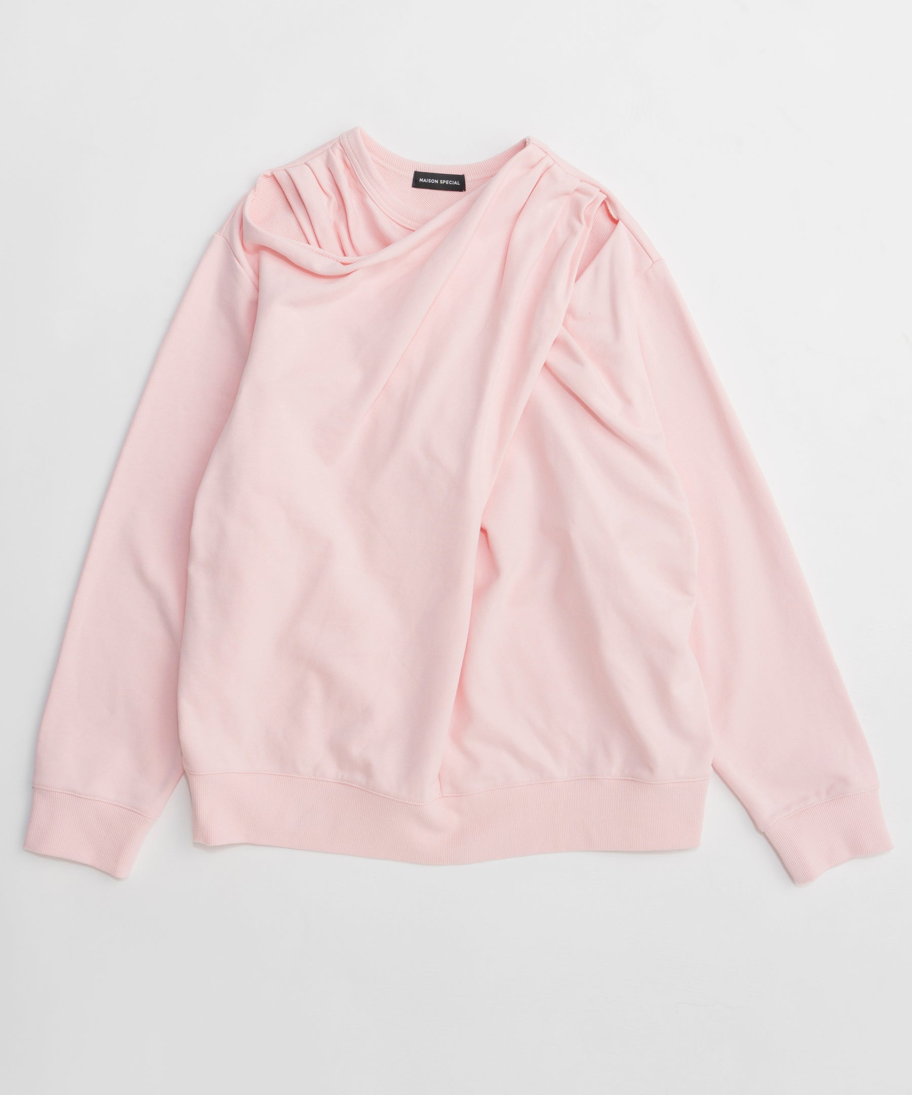 【26SPRING PRE-ORDER】Twist Cut-Off Sweat Top