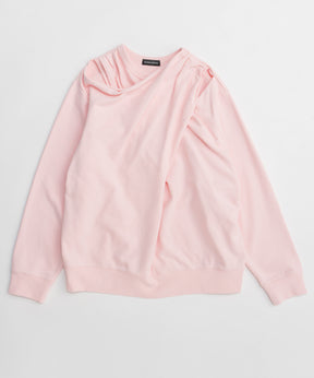 【26SPRING PRE-ORDER】Twist Cut-Off Sweat Top