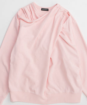 【26SPRING PRE-ORDER】Twist Cut-Off Sweat Top