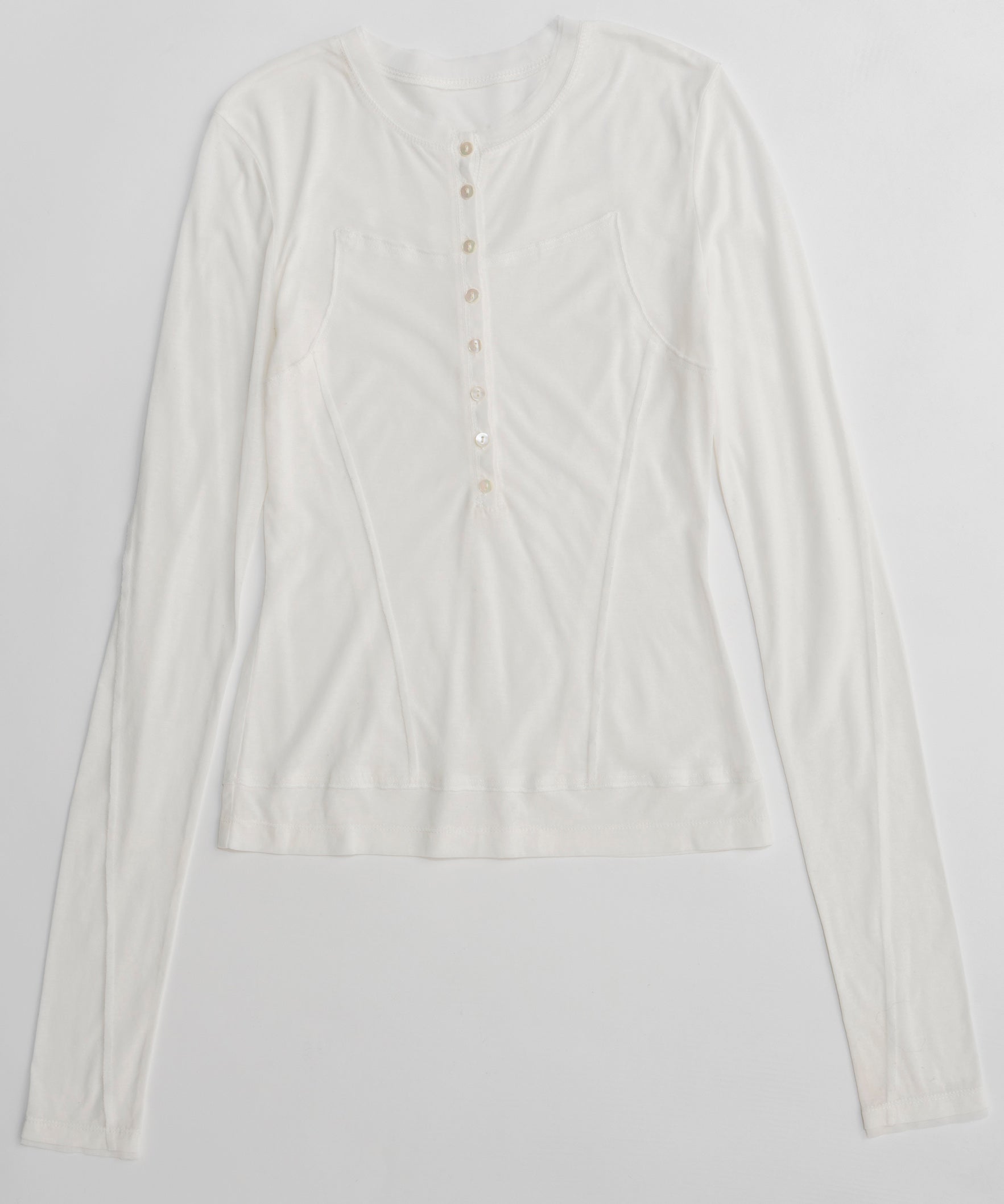 【26SPRING PRE-ORDER】Henley Neck Top